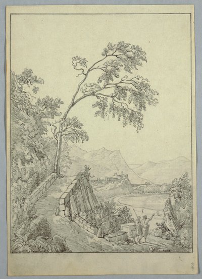 Paisaje con Figuras Clásicas de Unknown artist