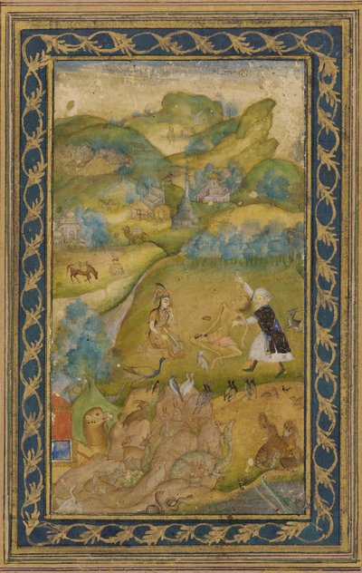 Layla y Majnun de Unknown artist