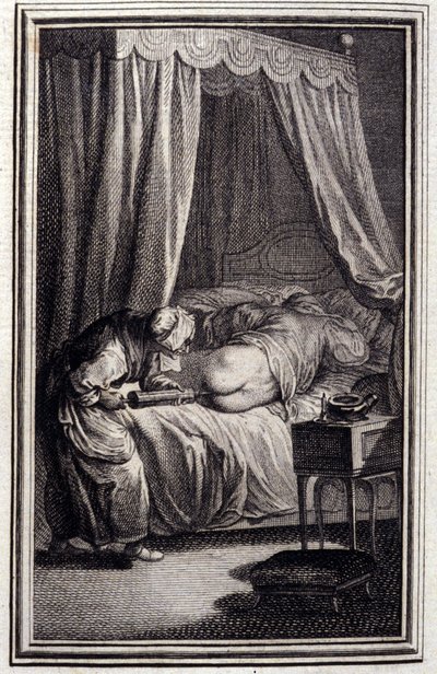 Le remede - en “Tales et nouvelles en vers” de Jean La Fontaine. 1762. de Unknown artist