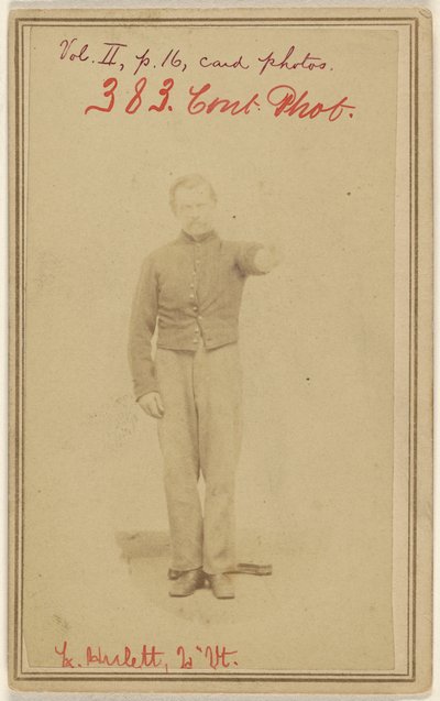 L[erman] Hulett, 2n Vt. [Víctima de la Guerra Civil] de Unknown artist