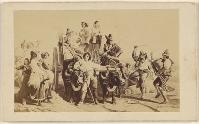 Les Moissonneurs [copia de un cuadro]. de Unknown artist
