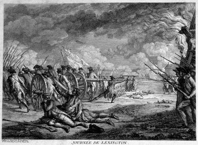 Día de Lexington (Massachusetts, EE.UU.), 19 de abril de Unknown artist