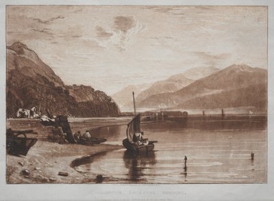 Liber Studiorum: Muelle de Inverary, Lock Fyne, Mañana de Unknown artist