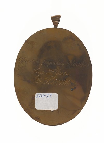 Teniente Charles Augustus Elderton (1789-1841), 9ª Infantería Nativa de Madrás, 25 de febrero de 1811 de Unknown artist