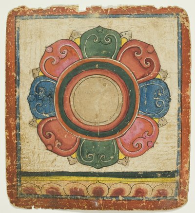 Loto de un juego de cartas de iniciación (Tsakali) de Unknown artist