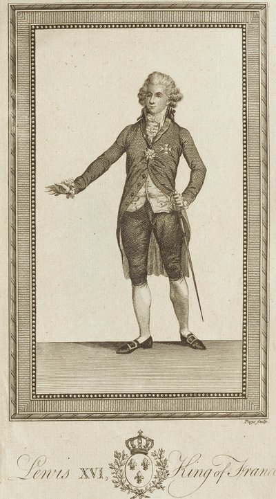 Luis XVI, rey de Francia de Unknown artist