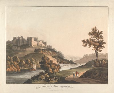 Castillo de Ludlow, Shropshire de Unknown artist