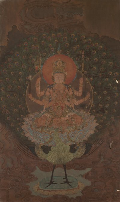 Mahamayuri (Kujaku Myoo) de Unknown artist