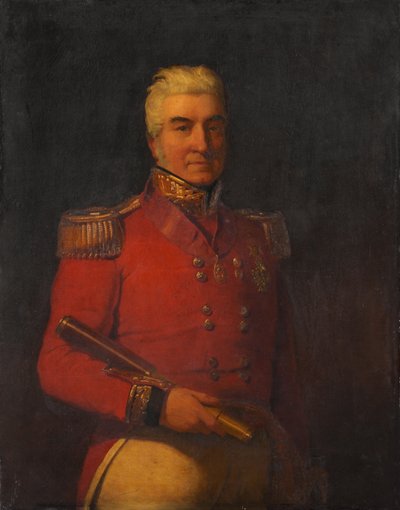 General de División Sir William Morison KCB (1781-1851), Estado Mayor del Ejército de Madrás de Unknown artist