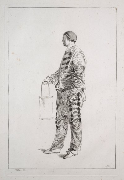 Hombre de pie de Unknown artist