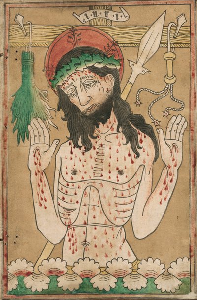 Hombre de dolores de Unknown artist