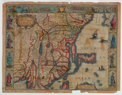 Mapa de China de Unknown artist