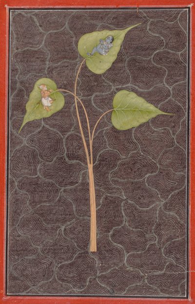 Markandeya Viewing Krishna in the Cosmic Ocean de Unknown artist