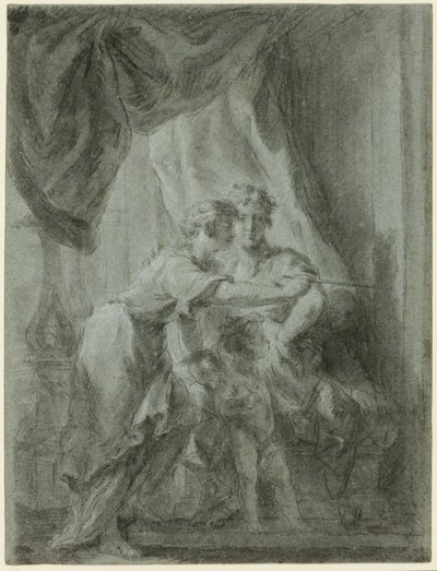 Marte, Venus y Cupido de Unknown artist