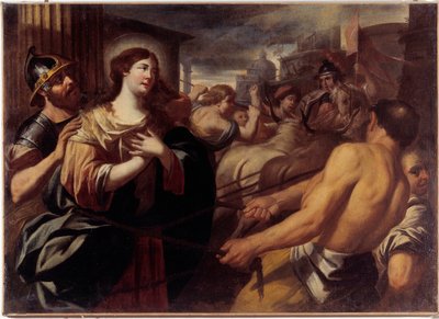 Martirio de Santa Lucía de Unknown artist