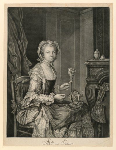 Melle Sa Soeur de Unknown artist