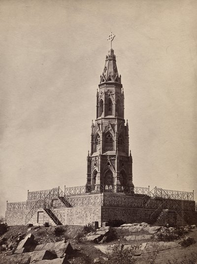 Monumento conmemorativo de los soldados británicos en 1859 de Unknown artist