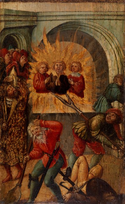 Mesac, Sadrac y Abednego de Unknown artist