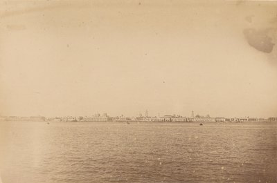 México. Vera Cruz vista desde el mar de Unknown artist