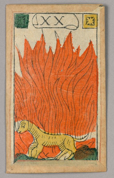Carta de juego Minchiate (Tarot) de Unknown artist
