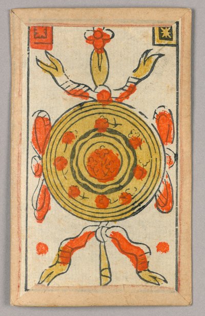 Carta de juego Minchiate (Tarot) de Unknown artist