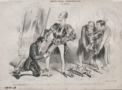 Costumbres anglo-caballerescas de Unknown artist