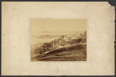[Monasterio a orillas del Volga, Nizhni Nóvgorod] de Unknown artist