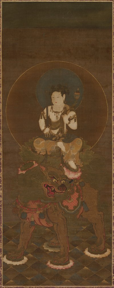 Monju with Five Chignons (Gokei Monju) de Unknown artist