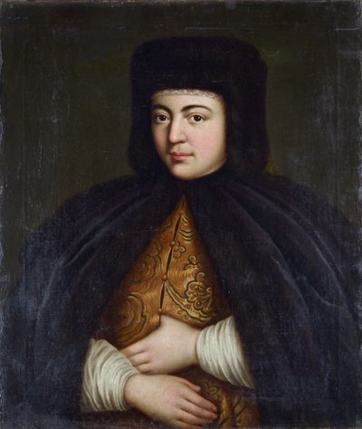 Natalia Kirillovna Narychkina - Retrato de la Zarina Natalia Naryshkina (1651-1694) de Unknown artist