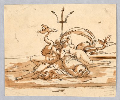Neptuno y Anfitrite de Unknown artist