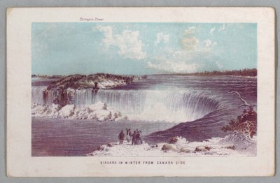 Niagara en invierno desde el lado canadiense de Las cataratas del Niágara: una guía completa de Unknown artist