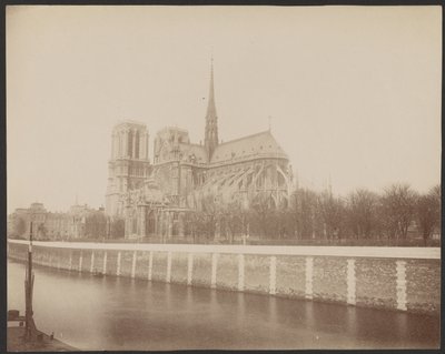 [Notre-Dame vista desde el Sena] de Unknown artist