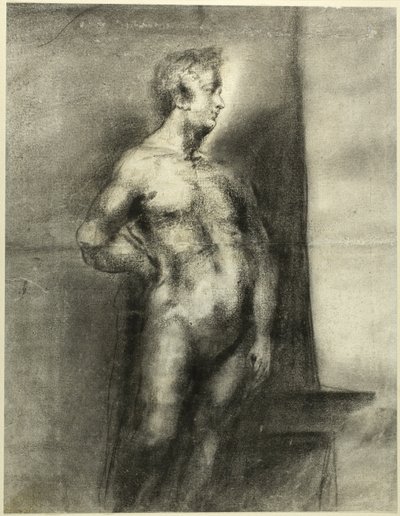 Figura masculina desnuda de Unknown artist
