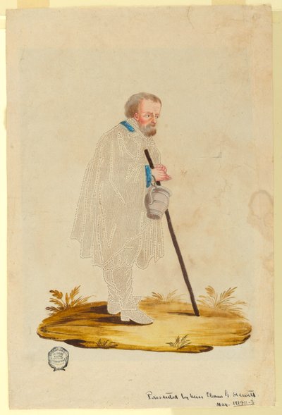 Viejo mendigo de Unknown artist