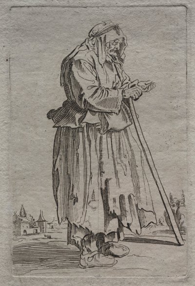 Vieja mendiga de Unknown artist