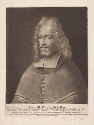 Oliver Plunket de Unknown artist