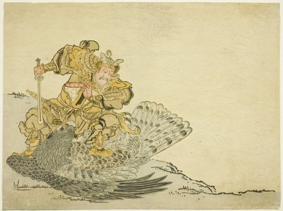 Onamushi no Mikoto Matar al Gran Pájaro de Unknown artist