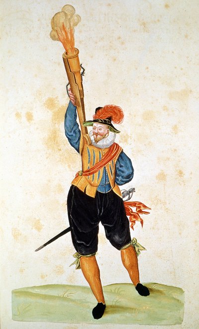 Una de las primeras armas de fuego - en 