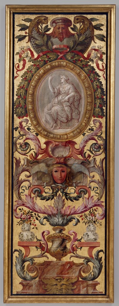 Un panel pintado de Unknown artist
