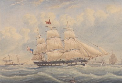 Barco Ivanhoe 1849 de Unknown artist