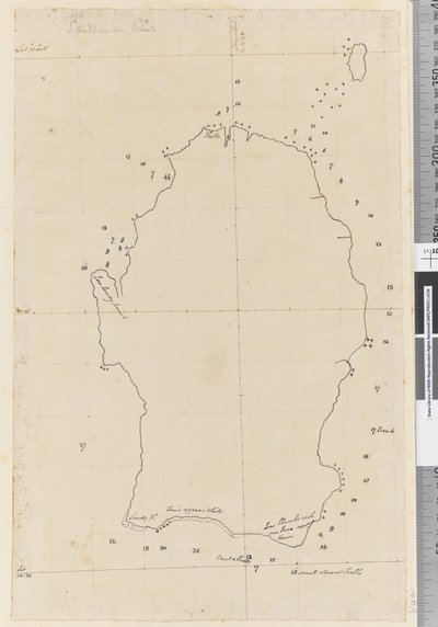 Página 38a Mapa de la Isla S. Andehman de Unknown artist