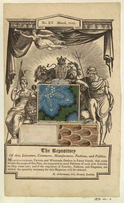 Página del Repositorio de Ackermann de Unknown artist