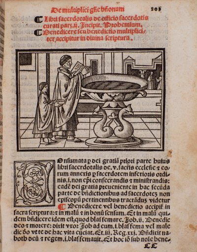 Página del libro litúrgico 
