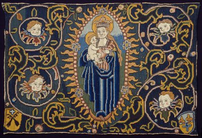 Panel que representa a la Virgen con el Niño de Unknown artist