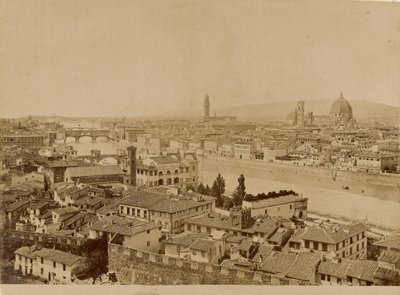 [Vista panorámica de Florencia] de Unknown artist