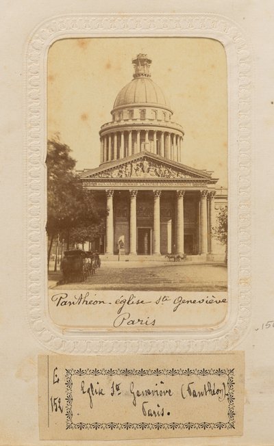 Panteón - Iglesia Sainte Geneviève, París de Unknown artist