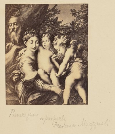 Parmegiano [sic] o propiamente Francesco Mazzuoli de Unknown artist