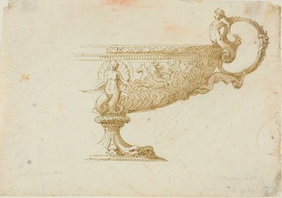 Boceto parcial de una Tazza de Unknown artist