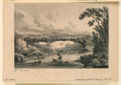 Escena Pastoral, 2do proceso de Unknown artist