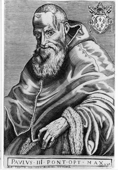 Pablo III (1468 - 1549) de Unknown artist